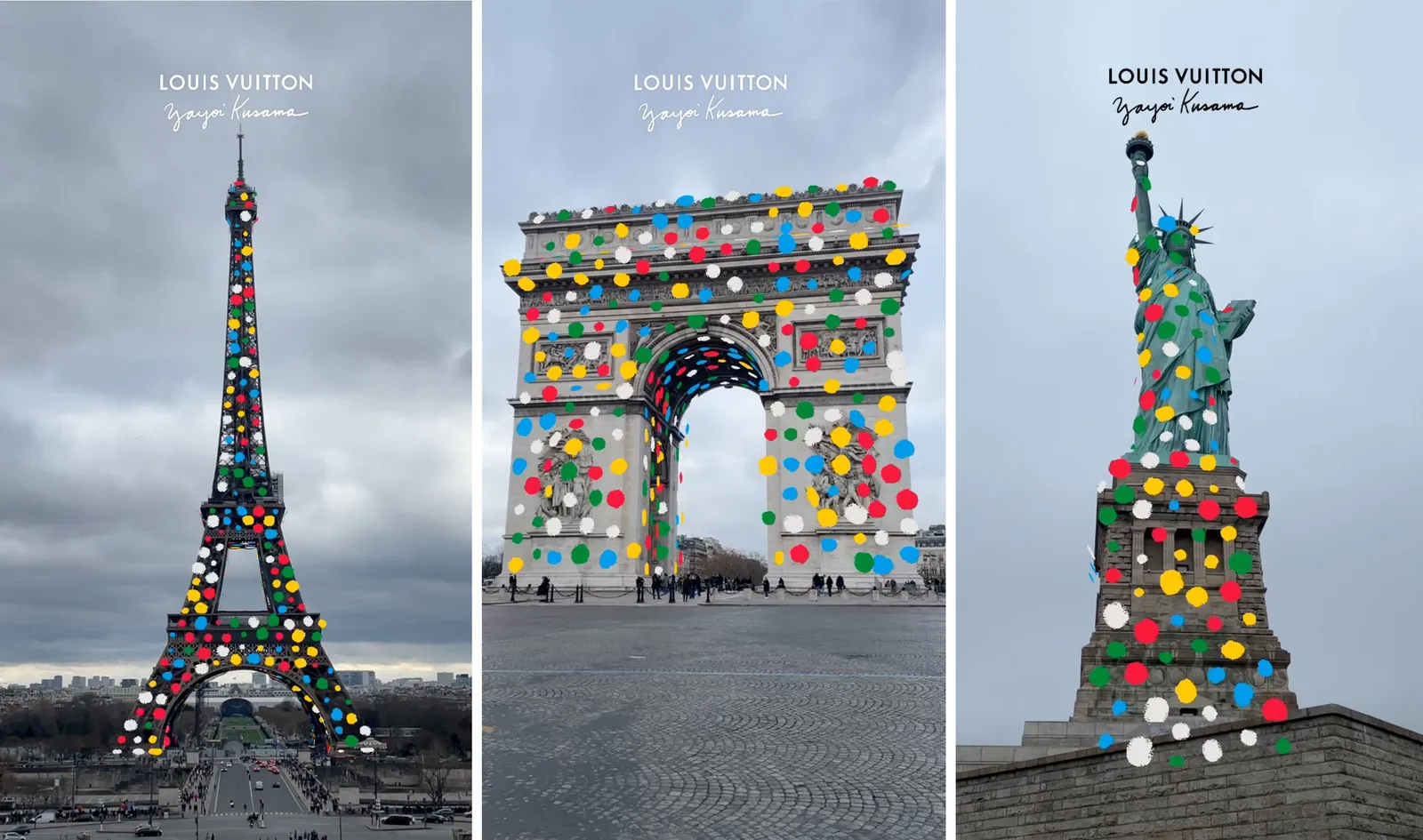 Louis Vuitton's 2023 collaboration with artist Yayoi Kusama